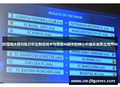 欧冠淘汰赛对阵分析在制定战术与晋级判断中的核心价值及竞赛走向预判